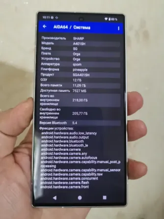 Sparp Aquos R 9. 12 /256 Sim +eSim Донецк
