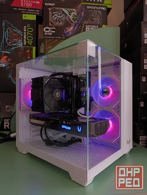 Игровой комп RTX 5070 + i5 14400F Донецк - изображение 1