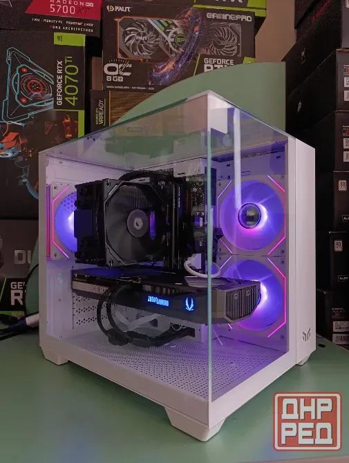 Игровой комп RTX 5070 + i5 14400F Донецк - изображение 3