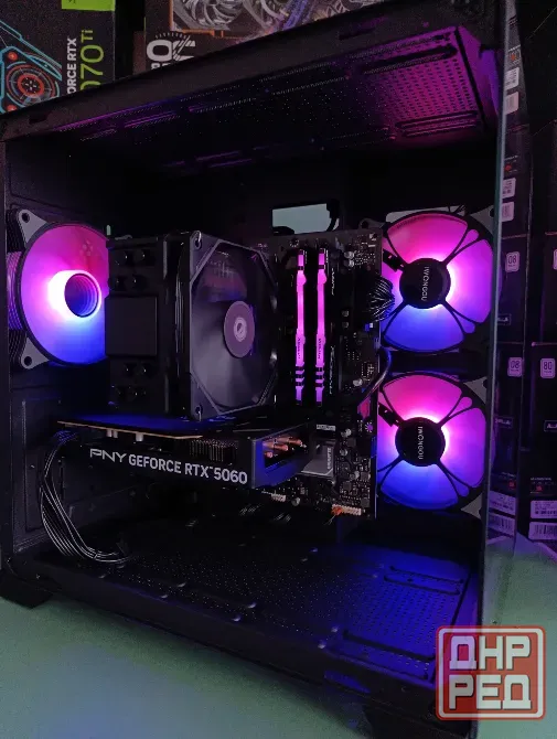 Игровой комп RTX 5060 + i5 13400F Донецк - изображение 2
