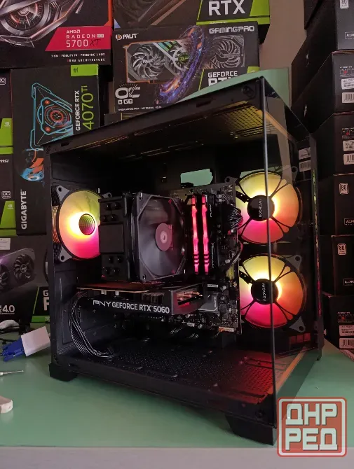 Игровой комп RTX 5060 + i5 13400F Донецк - изображение 3