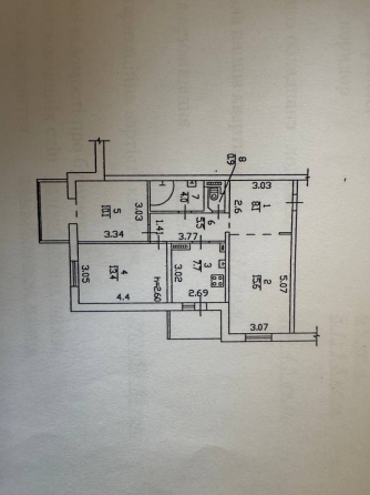 Продажа 3 к.квартиры, Широкий Донецк