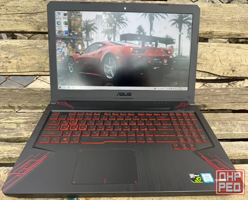 Игровой Ноутбук Asus Tuf Gaming FX80G 15.6/8/256gb GTX 1050ti Донецк - изображение 1