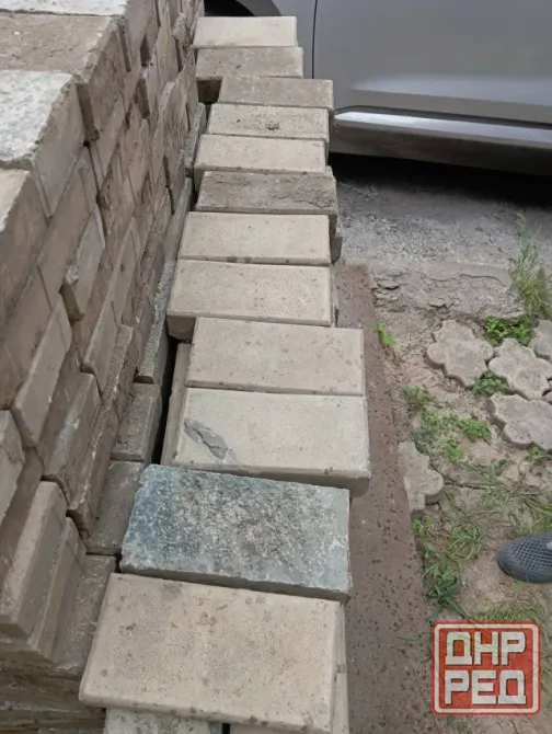тротуарная плитка "кирпичик" б/у Донецк - изображение 3