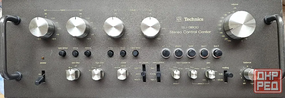 Technics SU-9600 - это выбор аудиофилов. Предварительный усилитель. Обмен. Характеристики на фото. Донецк - изображение 3