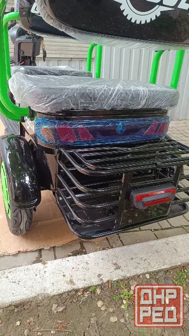 Электроскутер трицикл рикша большая 60V 40ah Донецк - изображение 4