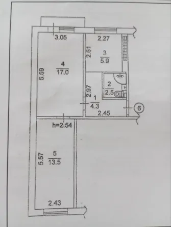 Продам 2-х ком. кв. Калининский р-н, б.Шахтостроителей, собственник. Донецк