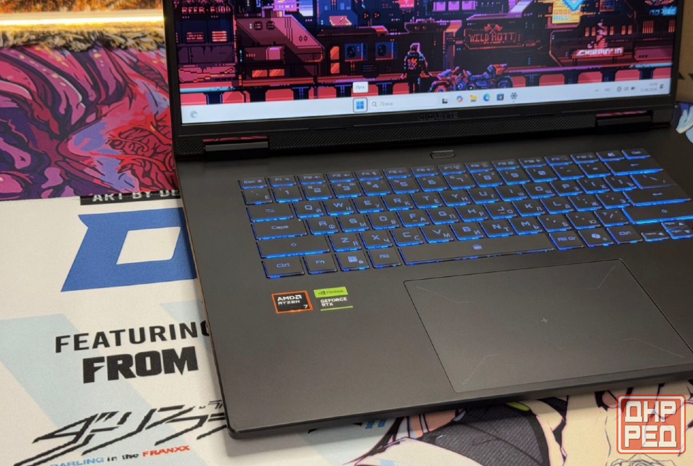 Ультраигровой Новый Giagabite A16 RTX 5070 1TB 16.1 Донецк - изображение 5