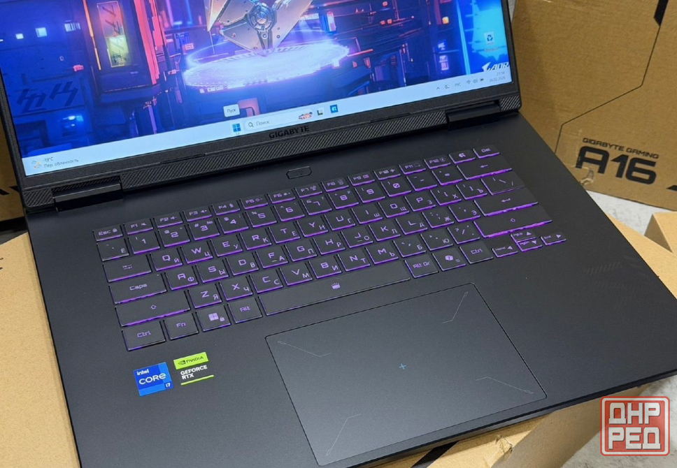 Ультраигровой Новый Giagabite A16 RTX 5070 1TB 16.1 Донецк - изображение 5