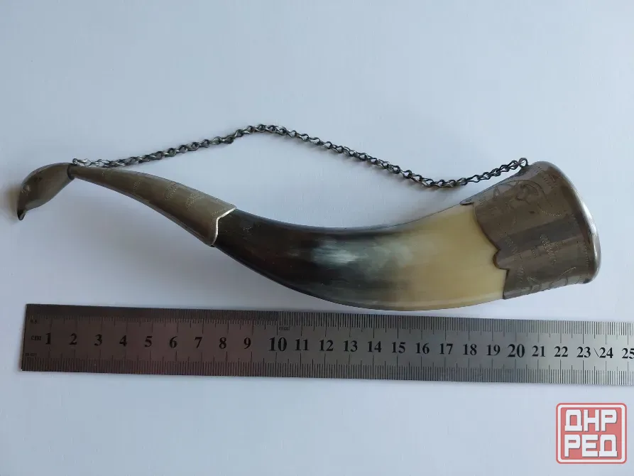 Рог изобилия, для вина, сувенирный, кость ссср Донецк - изображение 1