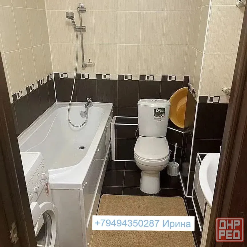 Сдается отличная однокомнатная квартира в Ворошиловском районе, рядом Крытый рынок. Донецк - изображение 2