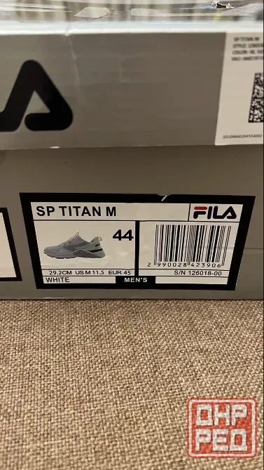 Кроссовки Fila SP titan M Донецк - изображение 5
