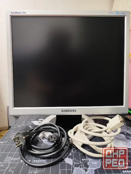 17" Монитор Samsung SyncMaster 710N (MJ17ASKS/EDC) (Комплект: монитор+кабель питания+кабель vga-vga) Донецк - изображение 3