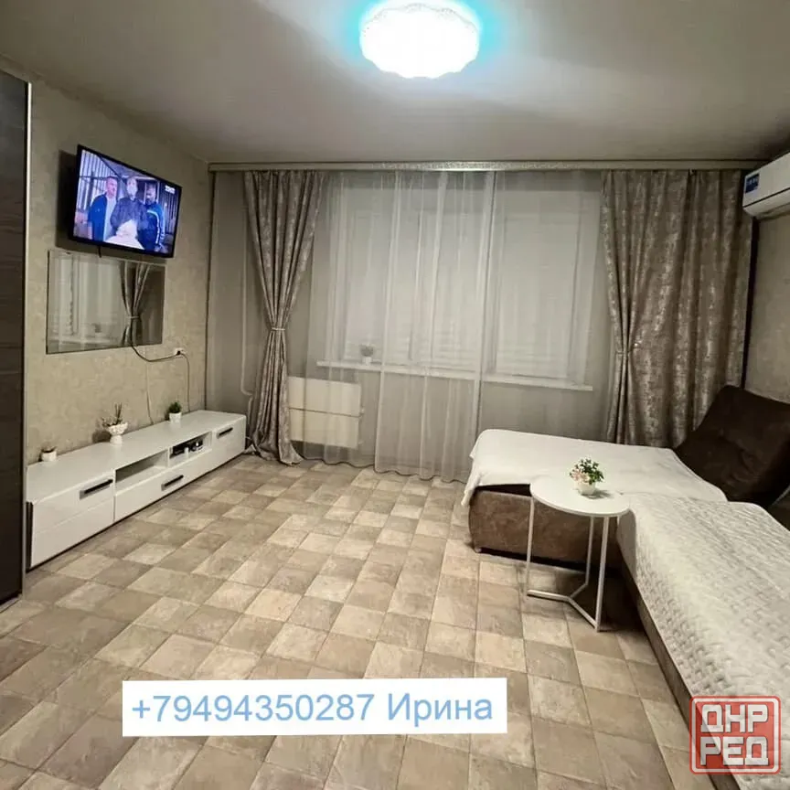 Сдам двухкомнатную квартиру в Калининском р-не. Ориентир большое Молоко на Шевченко Донецк - изображение 1