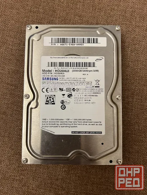 Жесткий диск 2Tb Samsung HD204UI Донецк - изображение 1