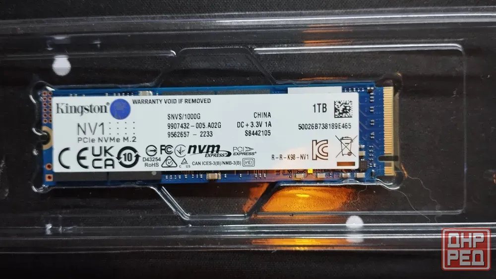 Kingston NV1 1TB nvme Харцызск - изображение 1