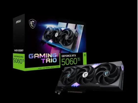 MSI RTX 5060 Ti 16gb gaming trio OC Харцызск
