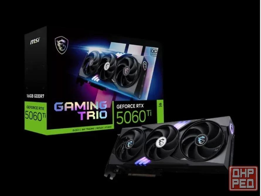 MSI RTX 5060 Ti 16gb gaming trio OC Харцызск - изображение 1