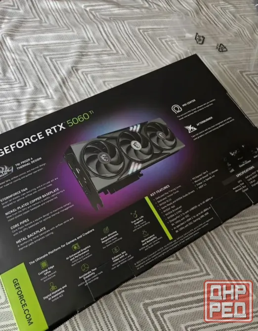 MSI RTX 5060 Ti 16gb gaming trio OC Харцызск - изображение 3