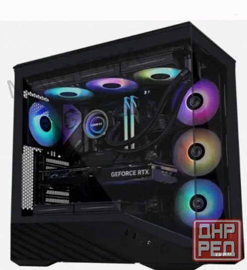 Корпус Lian li v100 (g99.v100x.r1) / Black / Mid-tower, tg - арт:6072 Макеевка - изображение 4