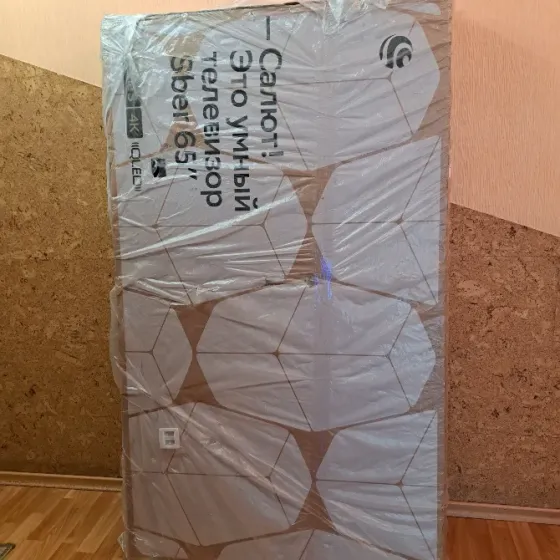 Продается новый (в закрытой упаковке) телевизор сбер 65 дюймов sdx-65uq5231 Донецк