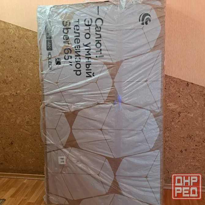 Продается новый (в закрытой упаковке) телевизор сбер 65 дюймов sdx-65uq5231 Донецк - изображение 1
