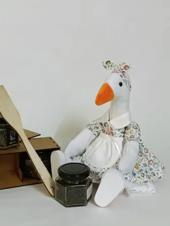 Мягкая игрушка Гусыня-хозяюшка Луганск