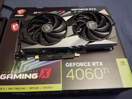 Видеокарта rtx 4060 ti 8gb msi gaming Макеевка