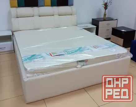 Кровати с мягким изголовьем 1600*2000 Донецк - изображение 1