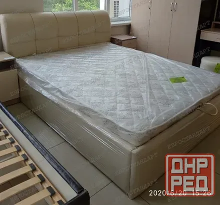 Кровати с мягким изголовьем 1600*2000 Донецк - изображение 2