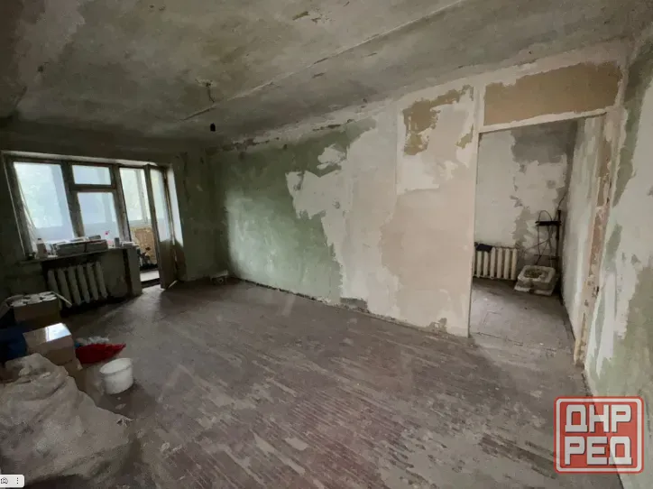 Продаётся 2-комнатная квартира под ремонт в Буденовском районе** Донецк - изображение 1