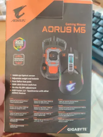 Мышка Gigabyte aorus m5 Макеевка