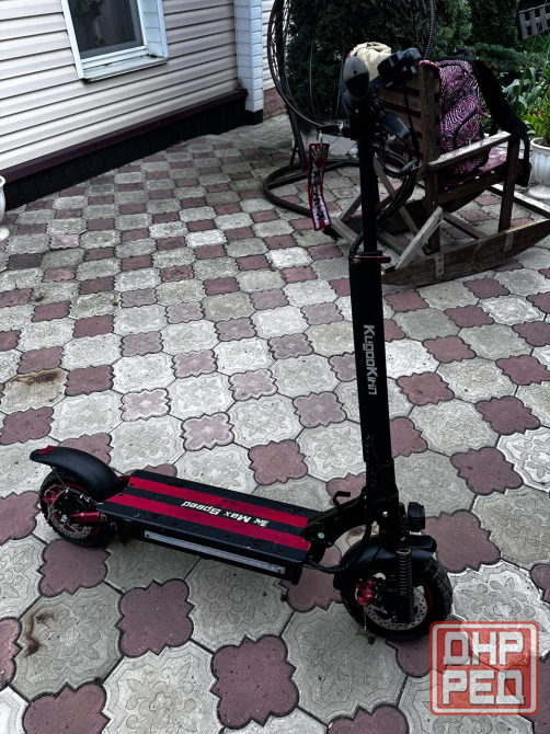 Электросамокат с сиденьем Kugoo Max Speed Макеевка - изображение 3