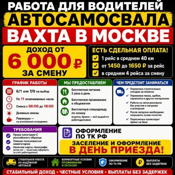 Водитель автосамосвала Донецк