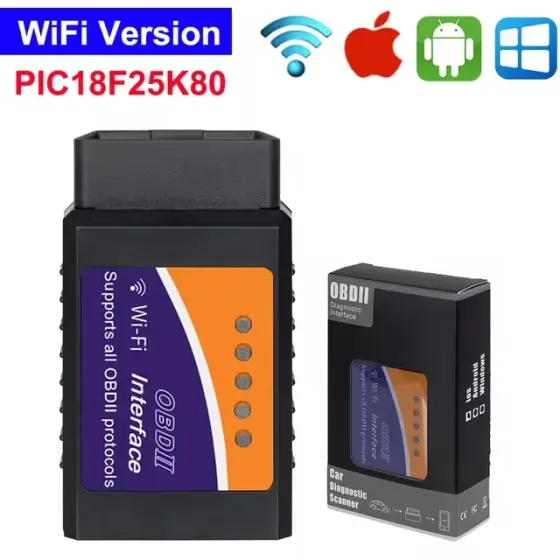 Качественный ELM327 v1.5 PIC18F25K80 Kingbolen (Bluetooth, WiFi) Донецк