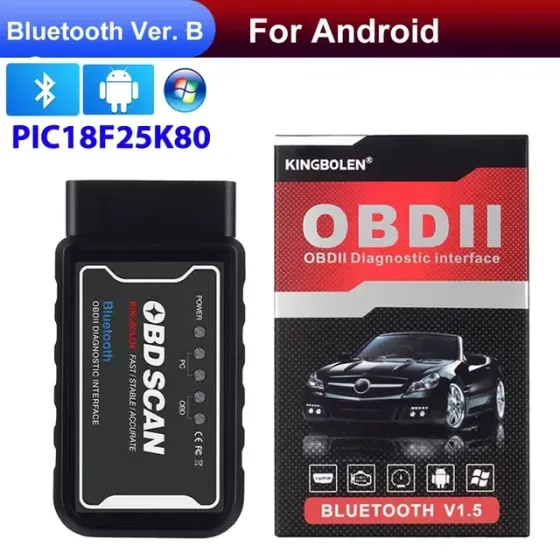 Качественный ELM327 v1.5 PIC18F25K80 Kingbolen (Bluetooth, WiFi) Донецк