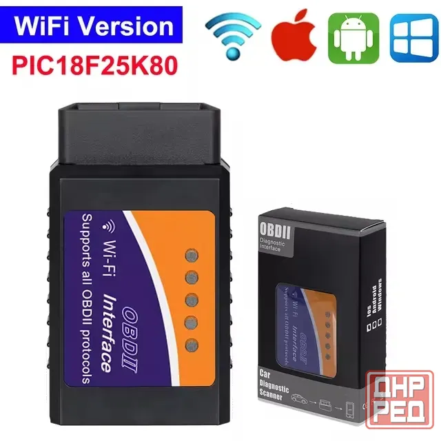 Качественный ELM327 v1.5 PIC18F25K80 Kingbolen (Bluetooth, WiFi) Донецк - изображение 2
