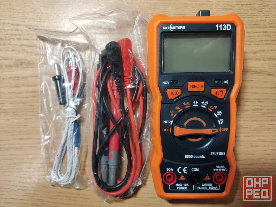 Мультиметр(тестер) Richmeters RM113D True RMS Донецк - изображение 1