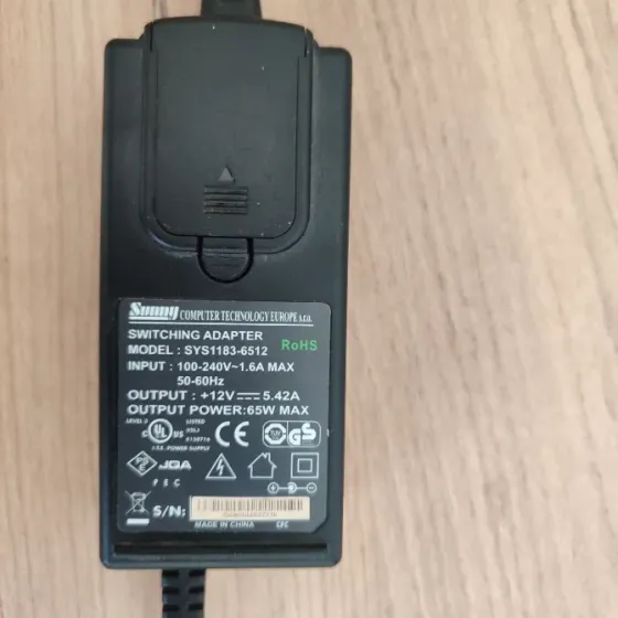 Блок питания универсальный 12V 5,42A 65W штекер 5.5 x 2.1 Донецк