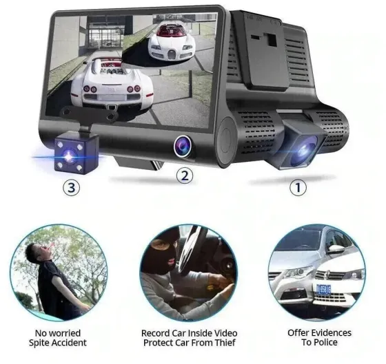 видеорегистратор Video CarDVR Full HD 1080p WDR c аккумом 300ма Донецк