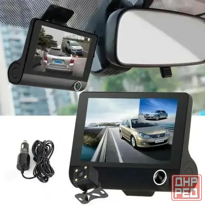 видеорегистратор Video CarDVR Full HD 1080p WDR c аккумом 300ма Донецк - изображение 4