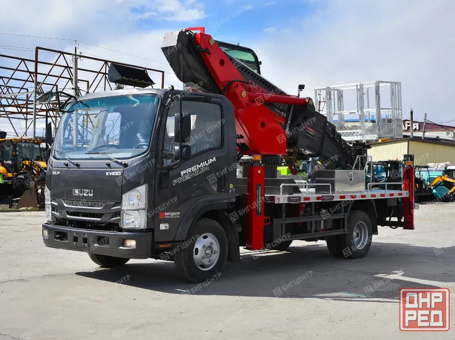 Автовышка Isuzu маххpower 30 м + подарок Донецк - изображение 3