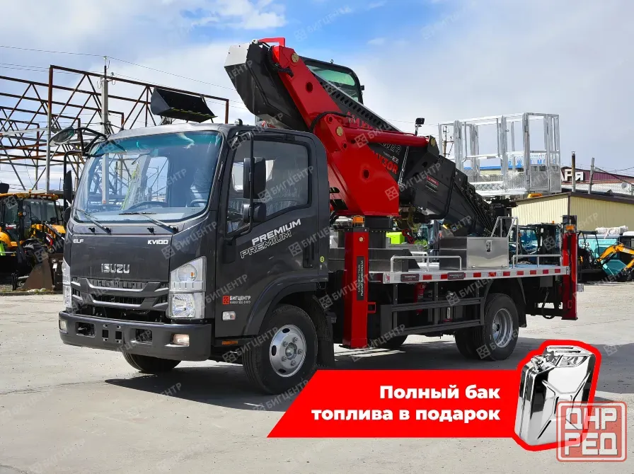 Автовышка Isuzu маххpower 30 м + подарок Донецк - изображение 1