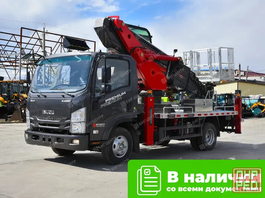 Автовышка Isuzu маххpower 30 м + подарок Донецк - изображение 2