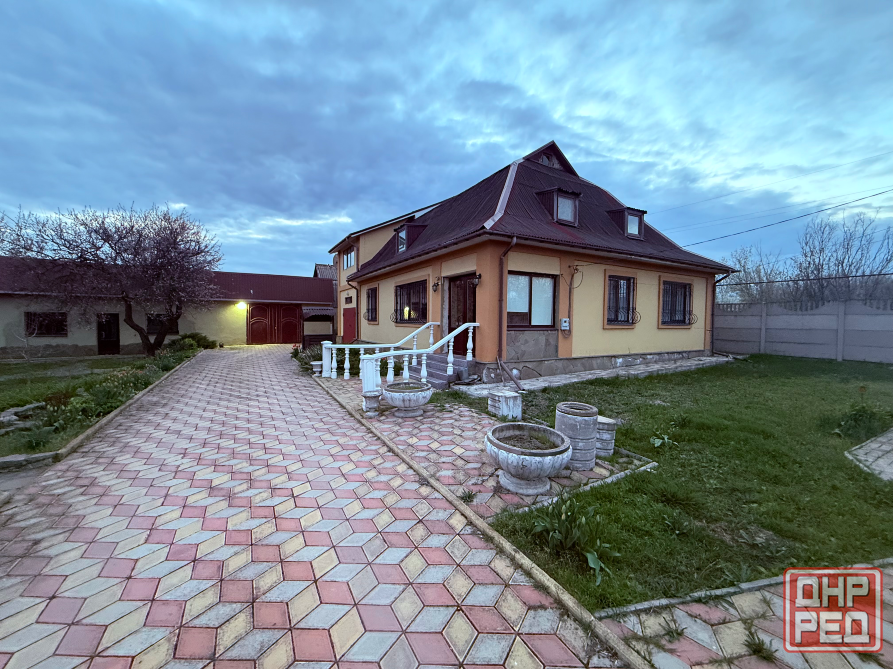 Продажа Дома в пгт Андреевка- Дом 350 м2 , 2 участка земли 60 соток в собственности!Документы Готовы Донецк - изображение 1