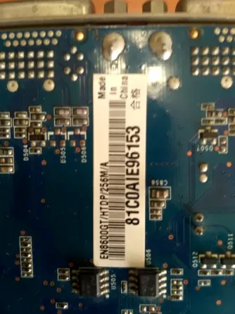 Видеокарта ASUS GeForce 8600GTS DDR3 256MB 128bit Донецк