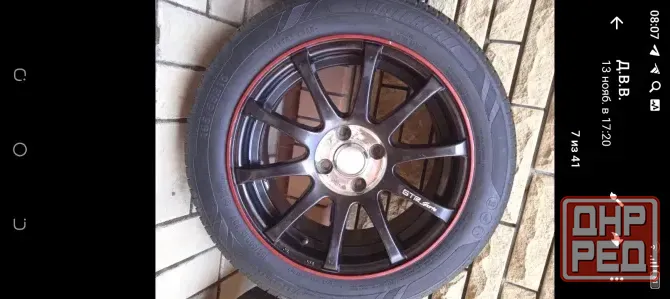 Продам титаны R15 на ваз 4/98 Донецк - изображение 1