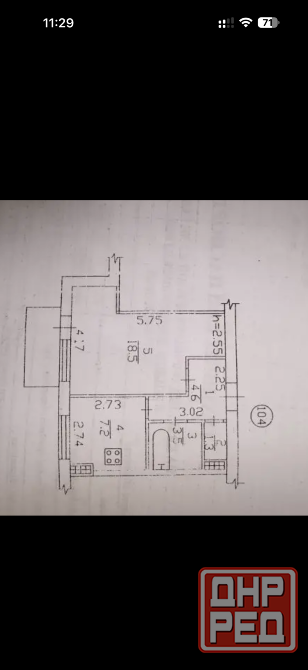 Продажа 1к.кв. Киевский р-н, ул. Собинова Донецк - изображение 1