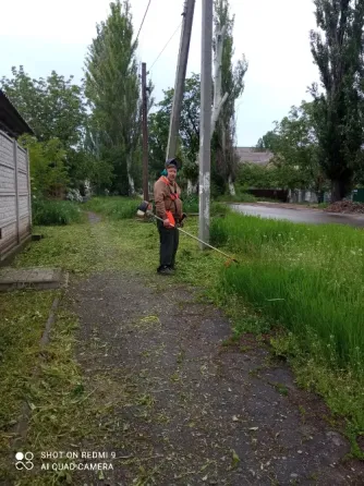 Покос травы, уборка территории Макеевка