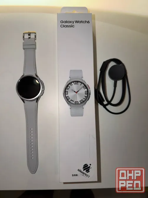 Продам смарт часы Samsung galaxy watch 6 classik 47 mm Донецк - изображение 3